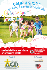 Volantino diabete sport training